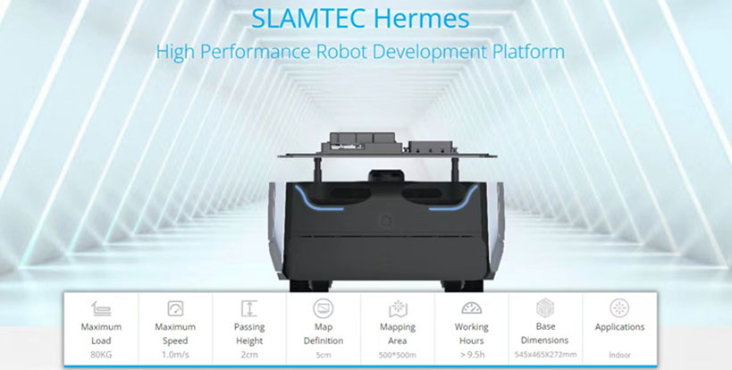 SLAMTEC HERMES Chassis: Perfect Integration of Intelligent Walking and Multi-Floor Autonomous Elevator Navigation
